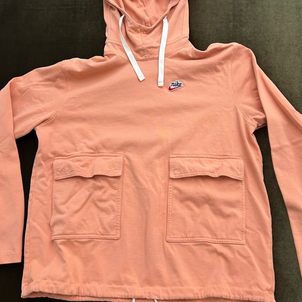 Nike peach Hoodie